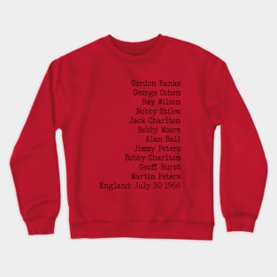 England World Cup Winners 1966 Crewneck Sweatshirt